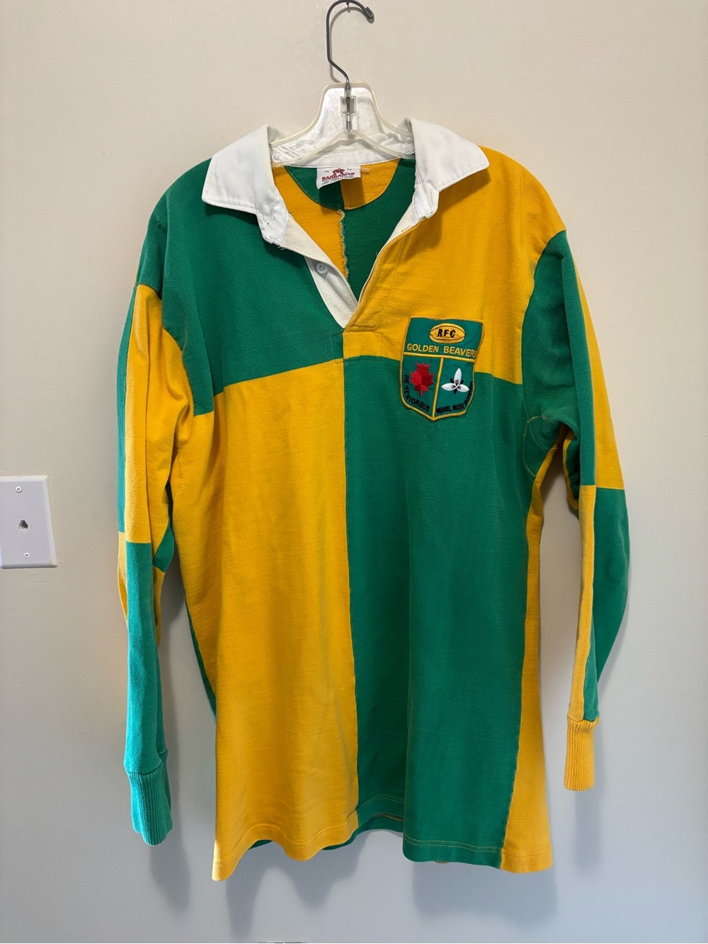 Barbarian Sportswear "Golden Beavers" Rugby Shirt (XL)